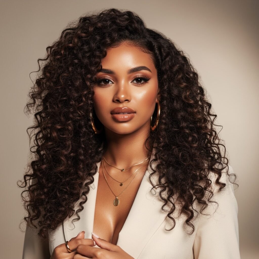 15 Gorgeous Hairstyles for Long Curly Hair for Every Occasion 14 hairstyles for long curly hair