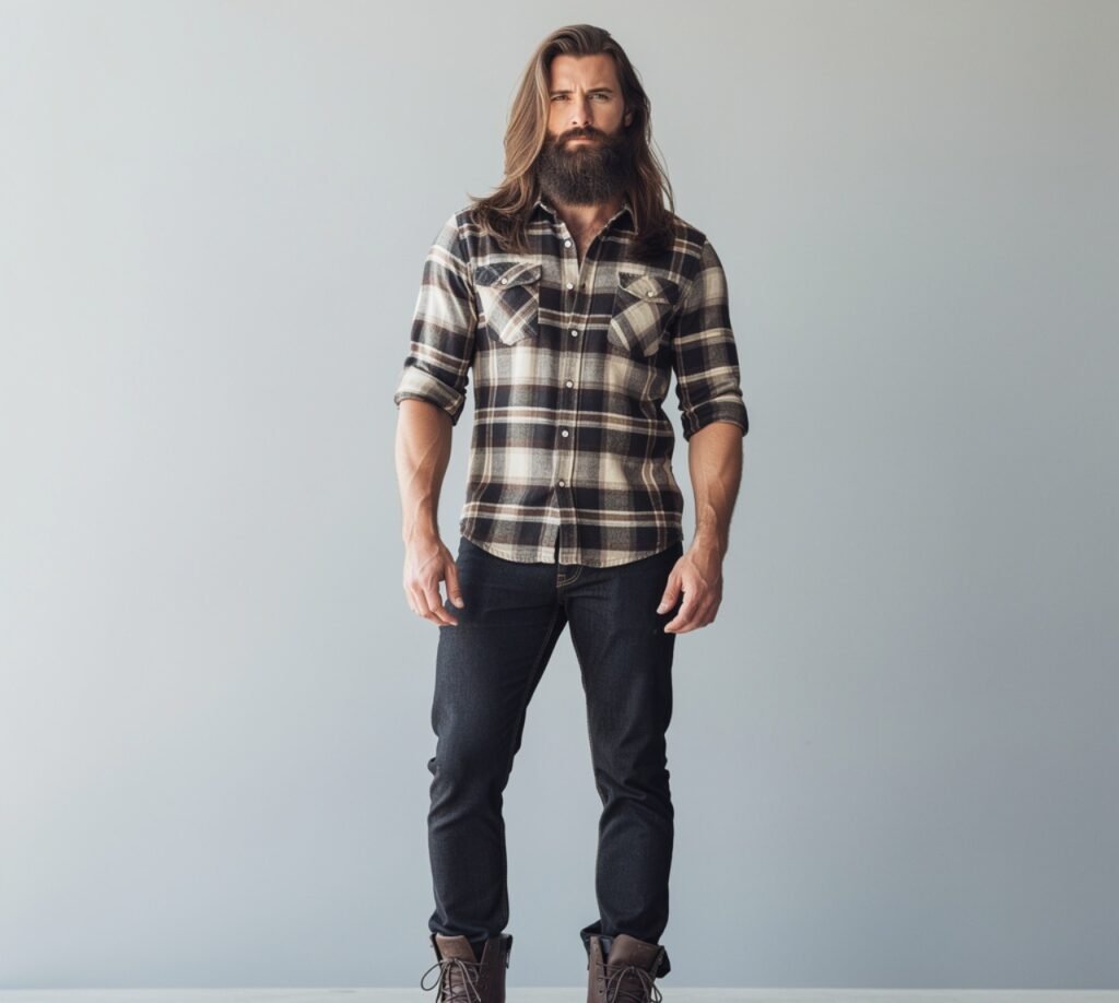 12 Trending and Stylish Long Hairstyles Men That Turn Heads 7 Long Hair with Beard