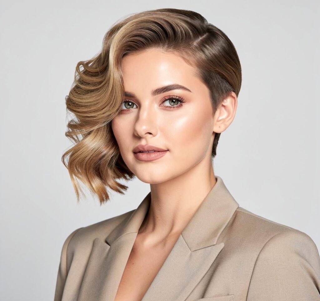 Long Pixie with Defined Waves