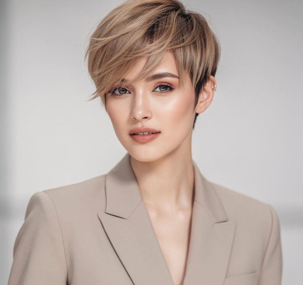 Long Pixie with Undercut