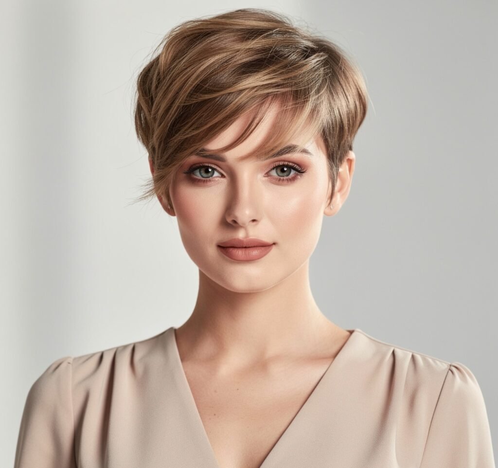 Long Pixie with Wispy Bangs