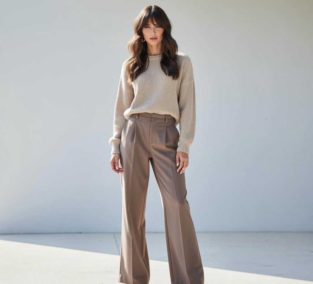 Long Shag with Curtain Bangs and Layers