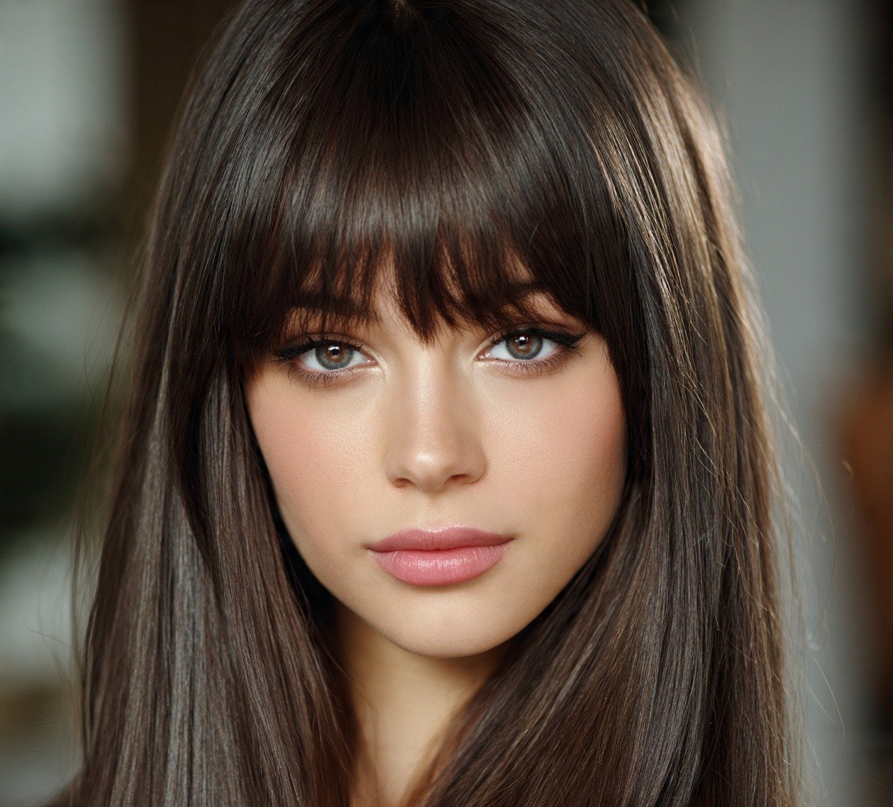 13 Stunning Haircuts for Long Straight Hair You Will Want Immediately 14 Long Straight Hair with Bottleneck Bangs