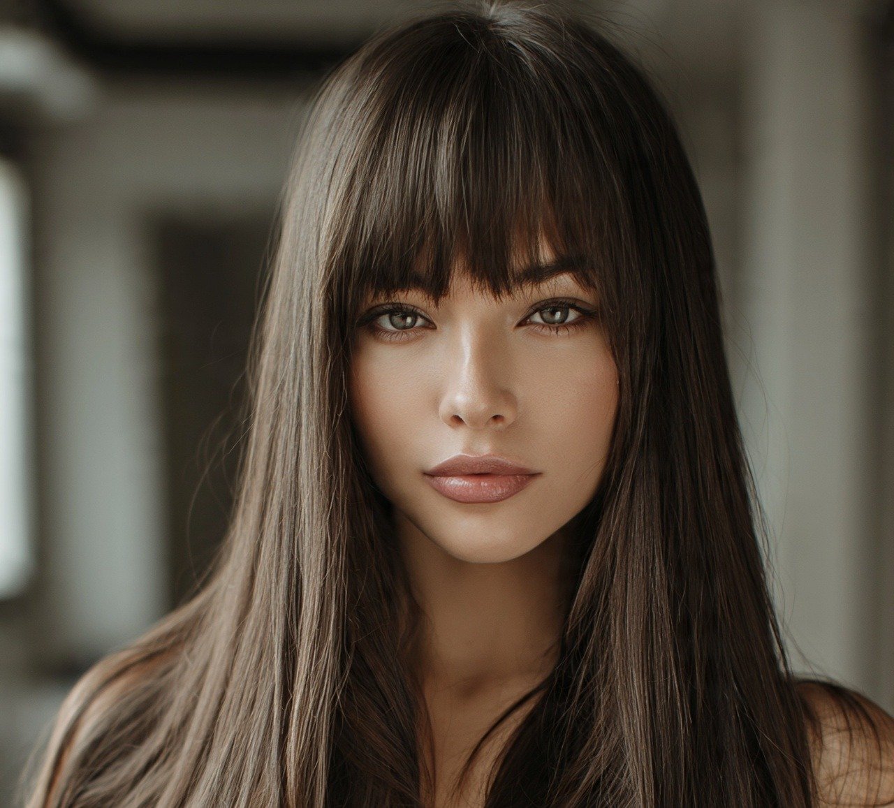 13 Stunning Haircuts for Long Straight Hair You Will Want Immediately 4 Long Straight Hair with Curtain Bangs