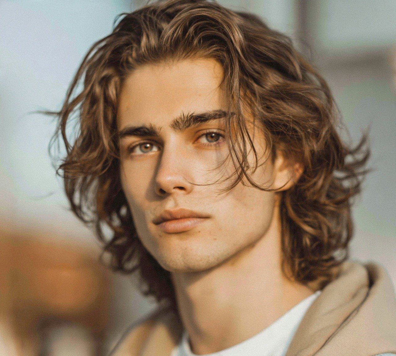Long Wavy Flow Haircut For Boys