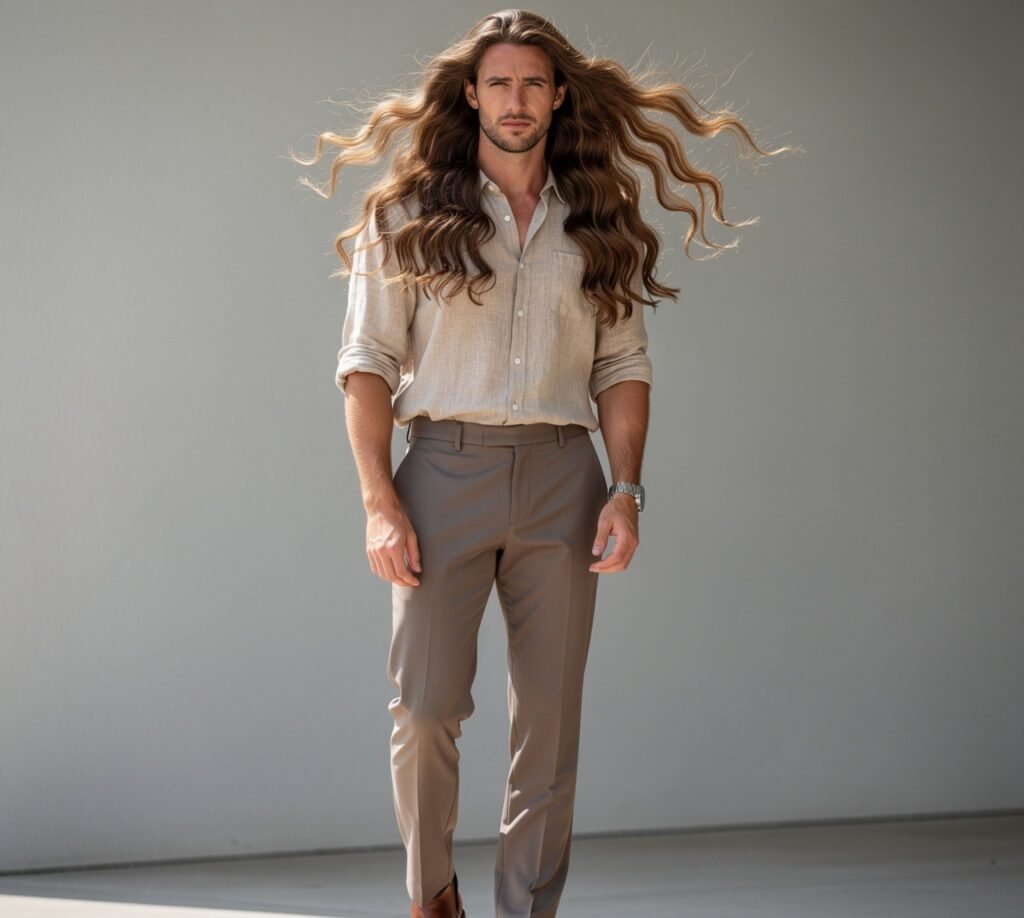 12 Trending and Stylish Long Hairstyles Men That Turn Heads 6 Long Wavy Hair