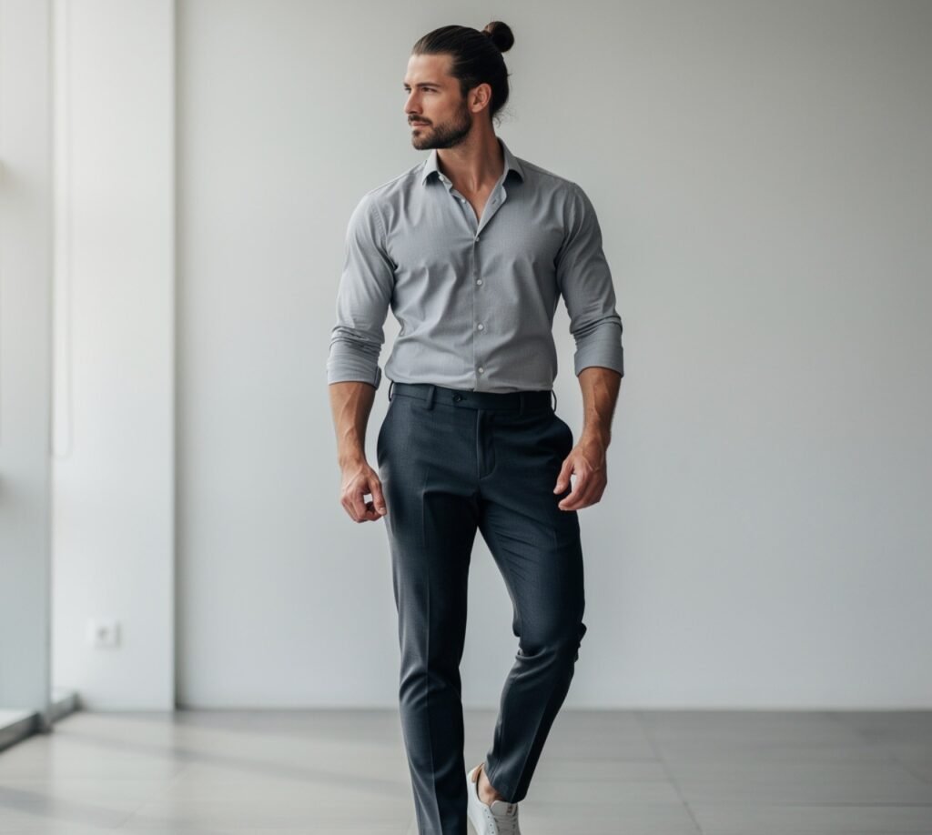 12 Trending and Stylish Long Hairstyles Men That Turn Heads 1 Man Bun