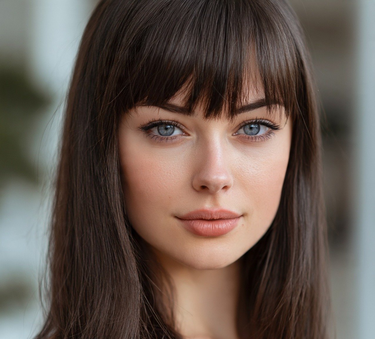 Micro Bang with Long Hair