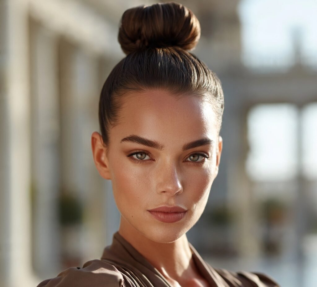 Elegant Hairstyles for Long Hair: 15 Beautiful Styles for Every Occasion 4 Polished High Bun