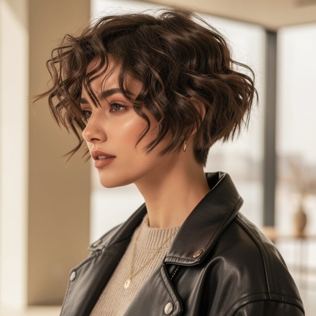 Shaggy Curly Crop