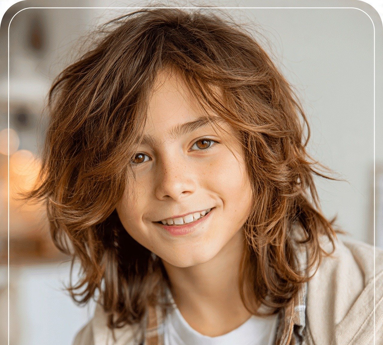  Shaggy Long Hair For Boy