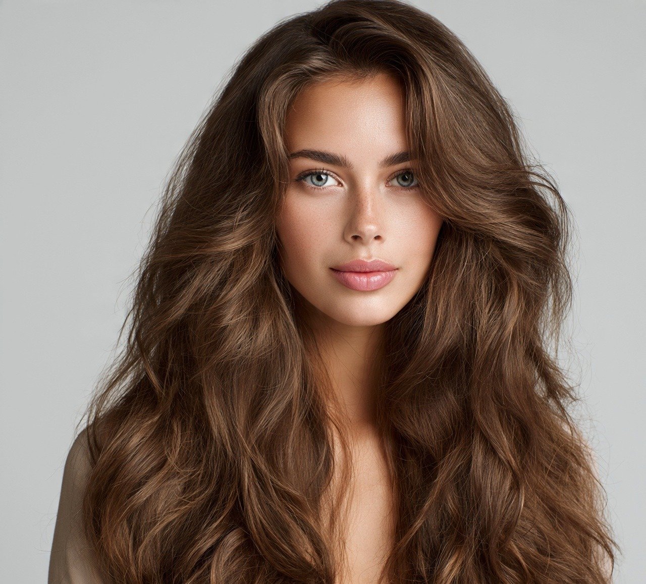 Side Part Long Layers for Wavy Hair