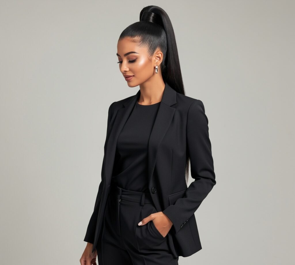 Sleek High Ponytail
