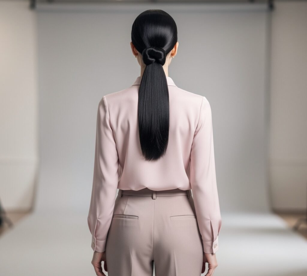 Sleek Low Bun