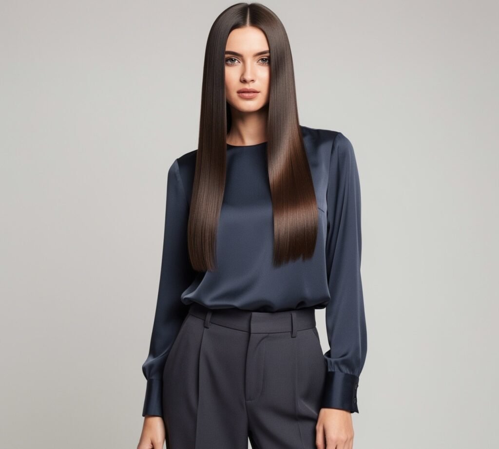 Sleek Straight Blowout