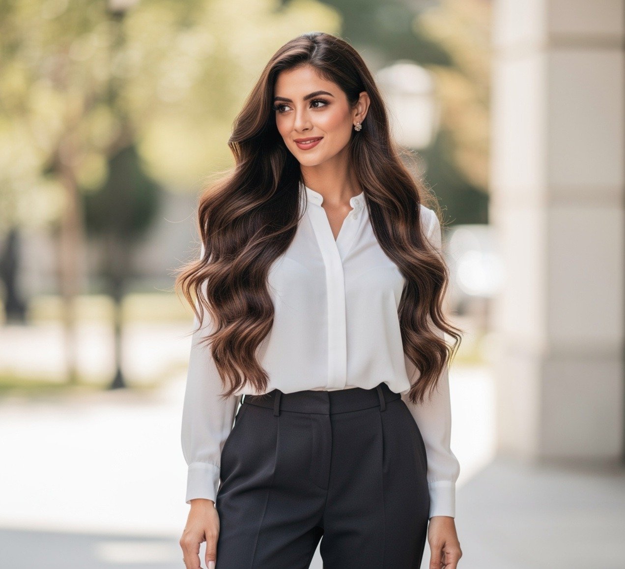 long wavy hairstyles