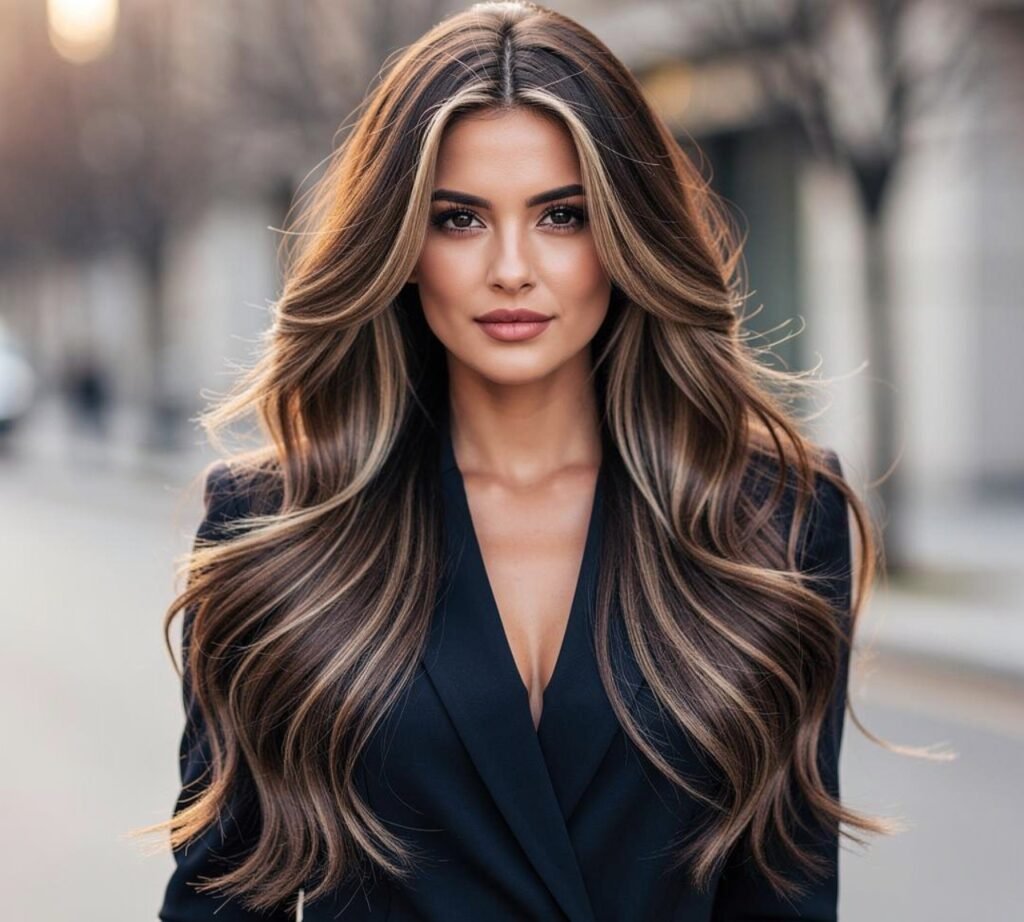 15 Best Long Hairstyles with Layers That Are Trending Right Now 11 Textured Long Layers with Balayage