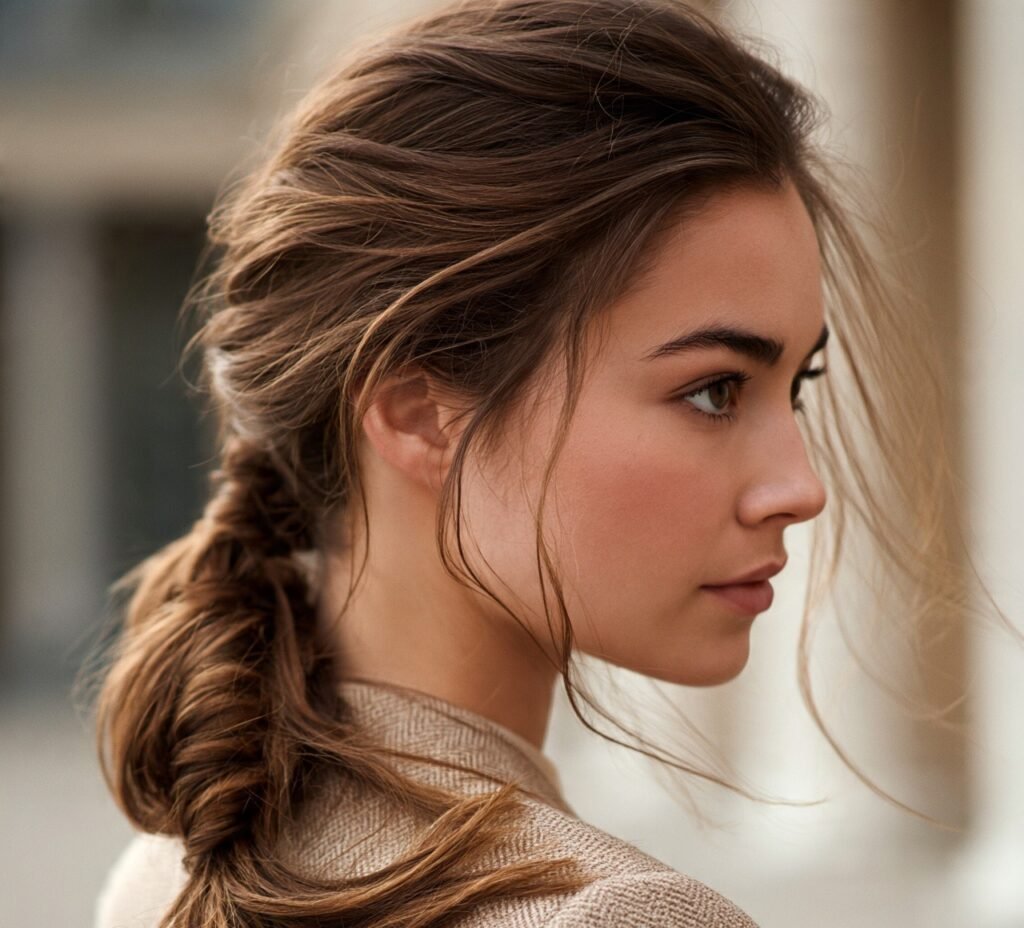 Elegant Hairstyles for Long Hair: 15 Beautiful Styles for Every Occasion 8 Twisted Low Ponytail