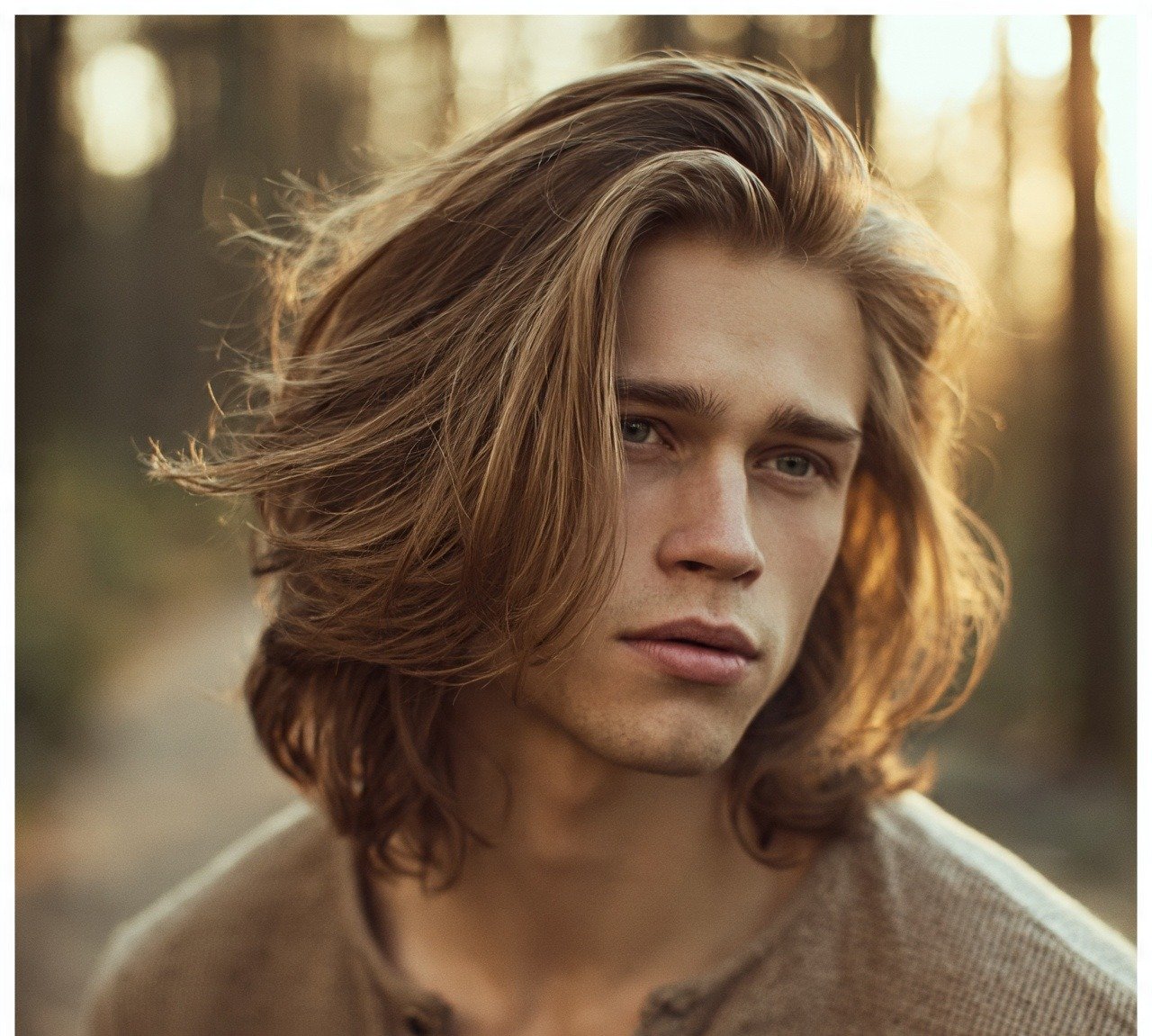 Viking Inspired Long Hair For Boys
