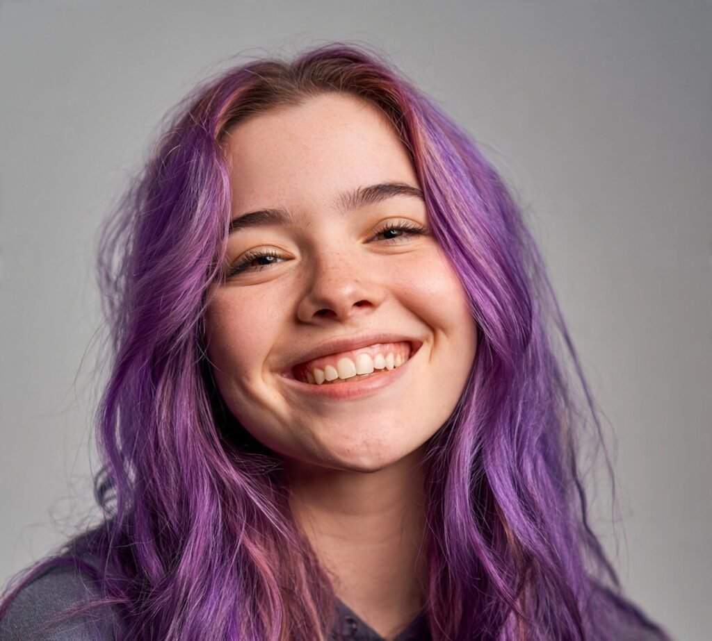 purple hair color