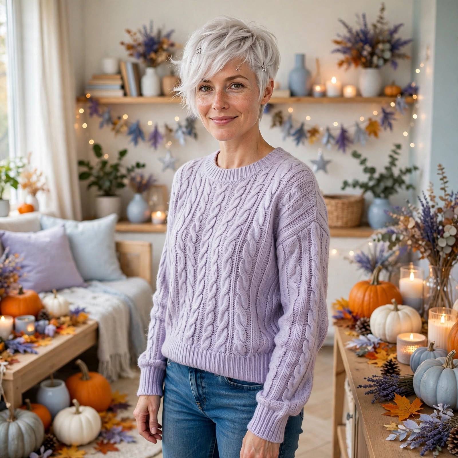 11. Ghostly Platinum Pixie Hairstyles for Short Hair