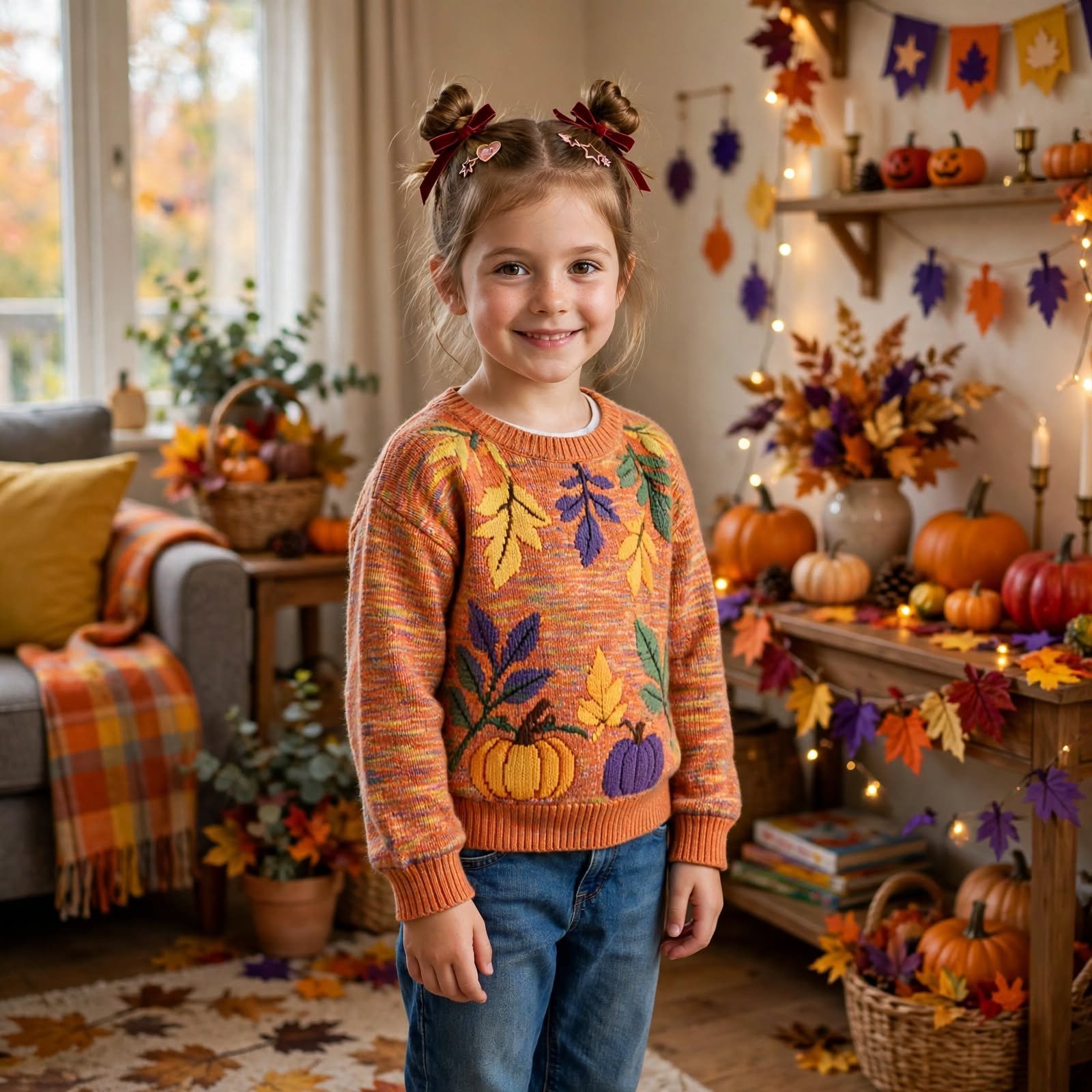 12. Little Devil Horns Halloween Hairstyles for Kids