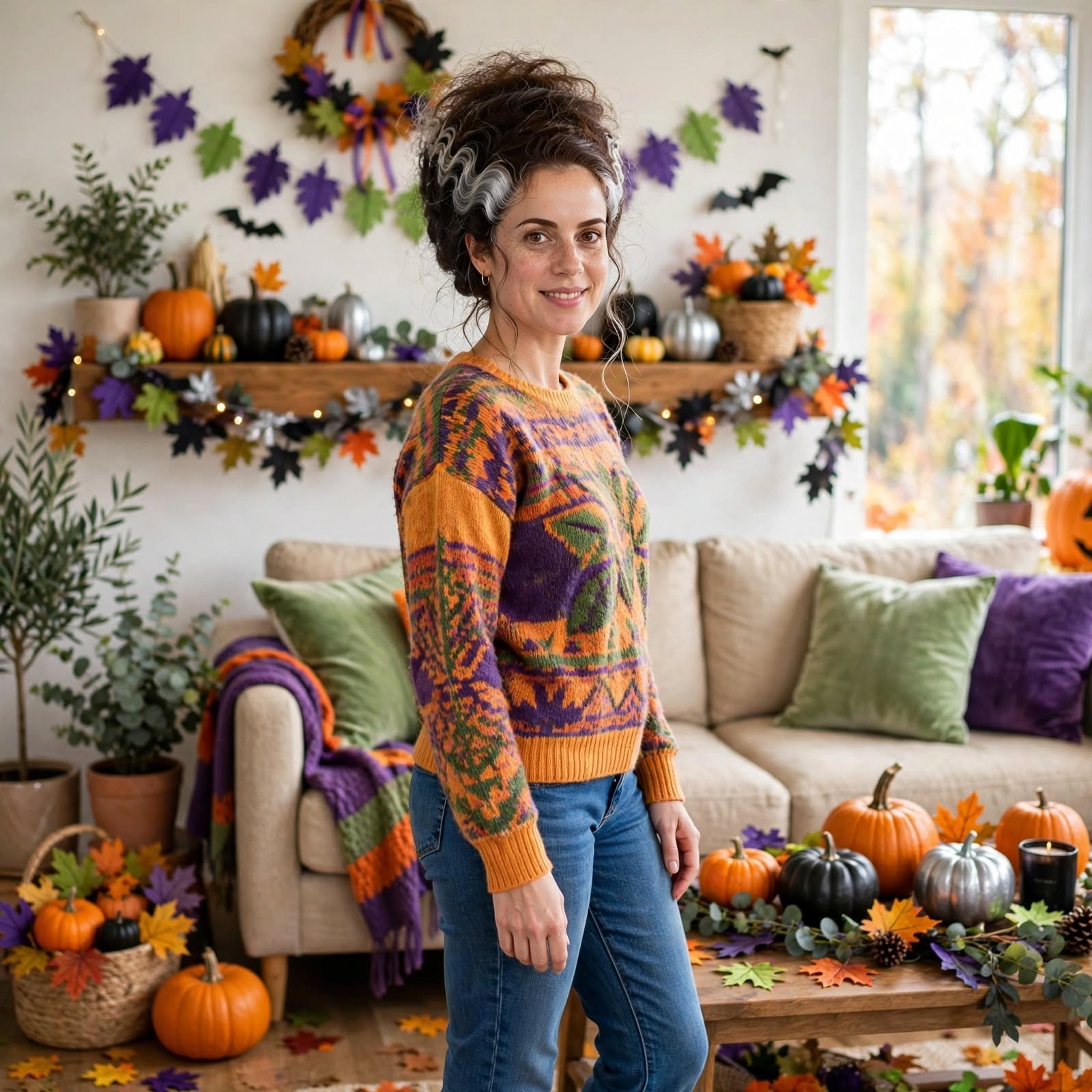 3. Bride of Frankenstein Beehive Hairstyles for Halloween