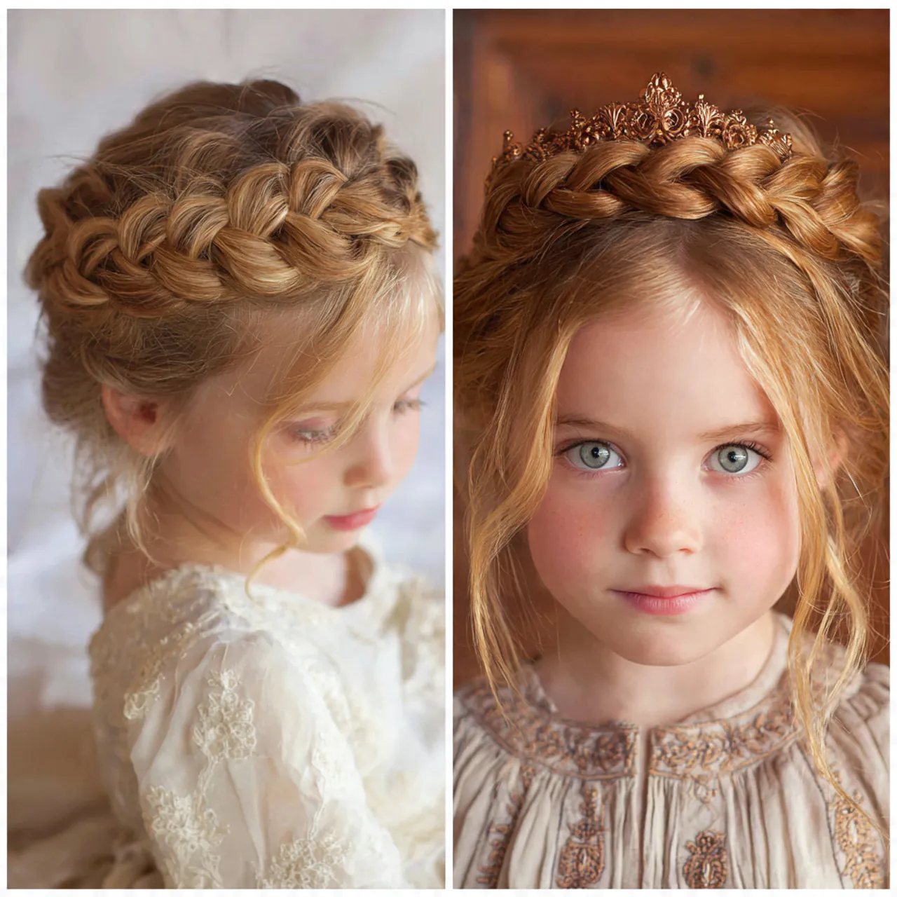 crown braid for kids
