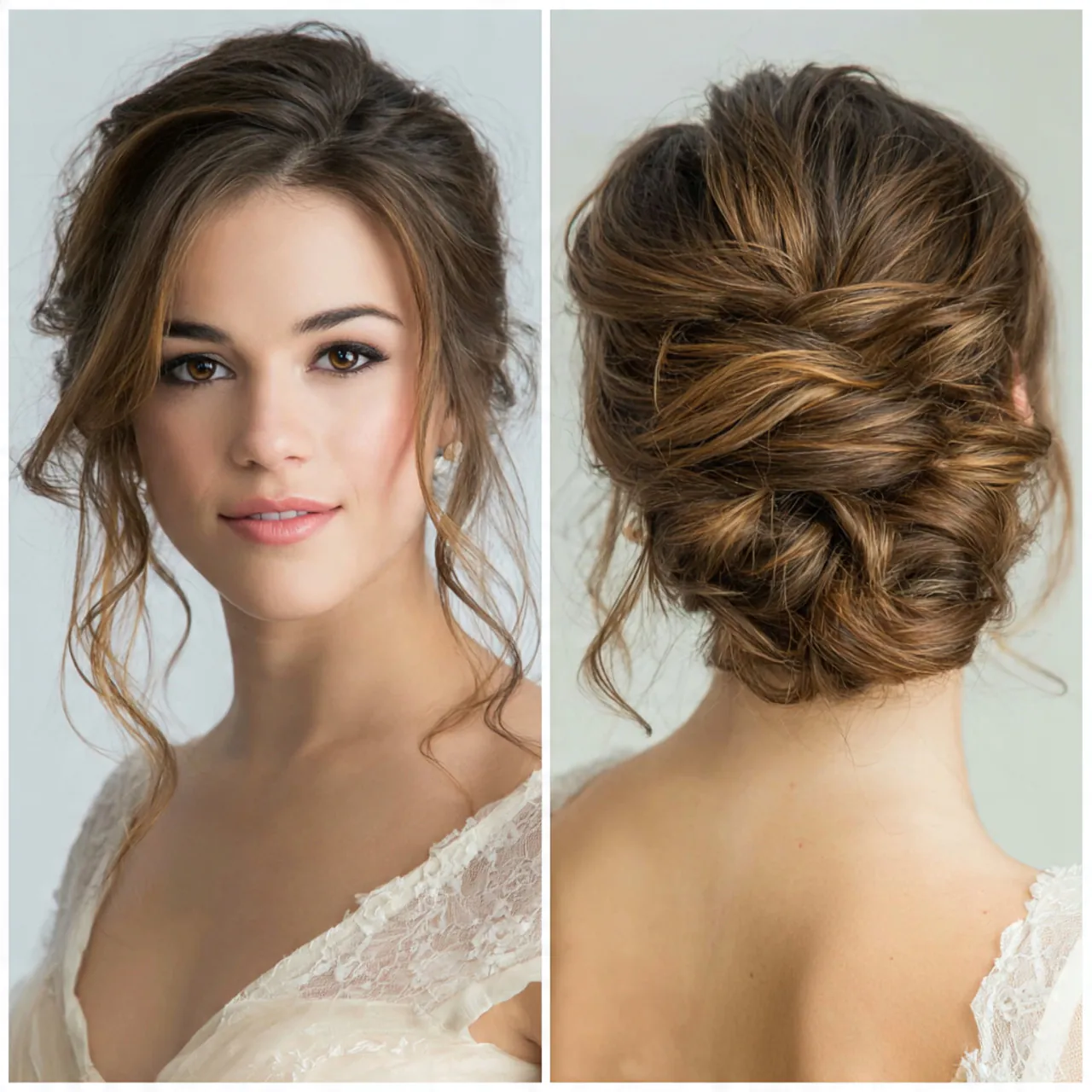 Low Messy Bun