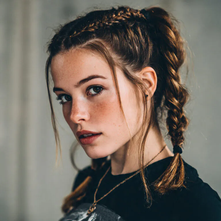 braided ponytail hairstyles