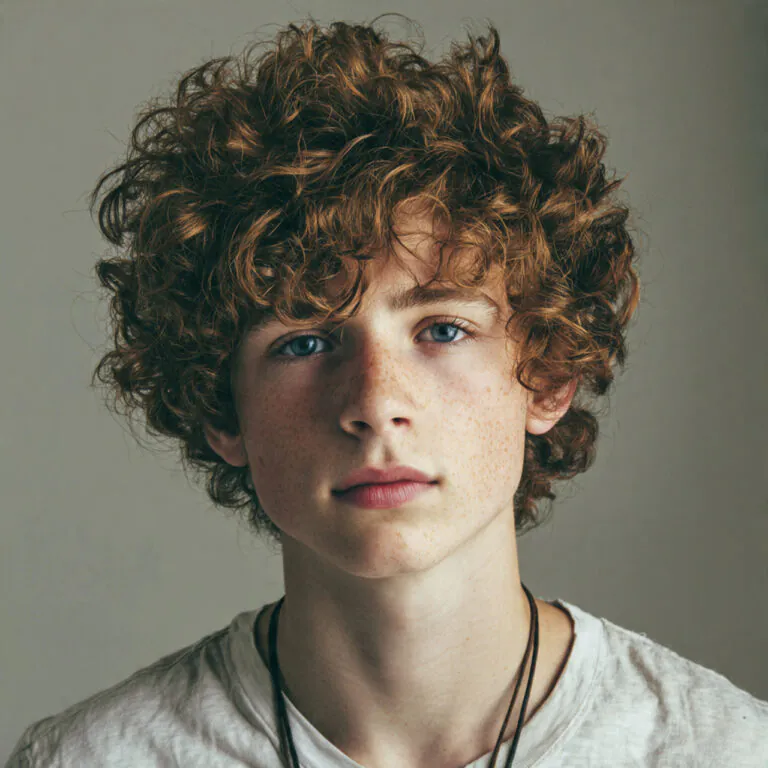 curly hairstyles for men