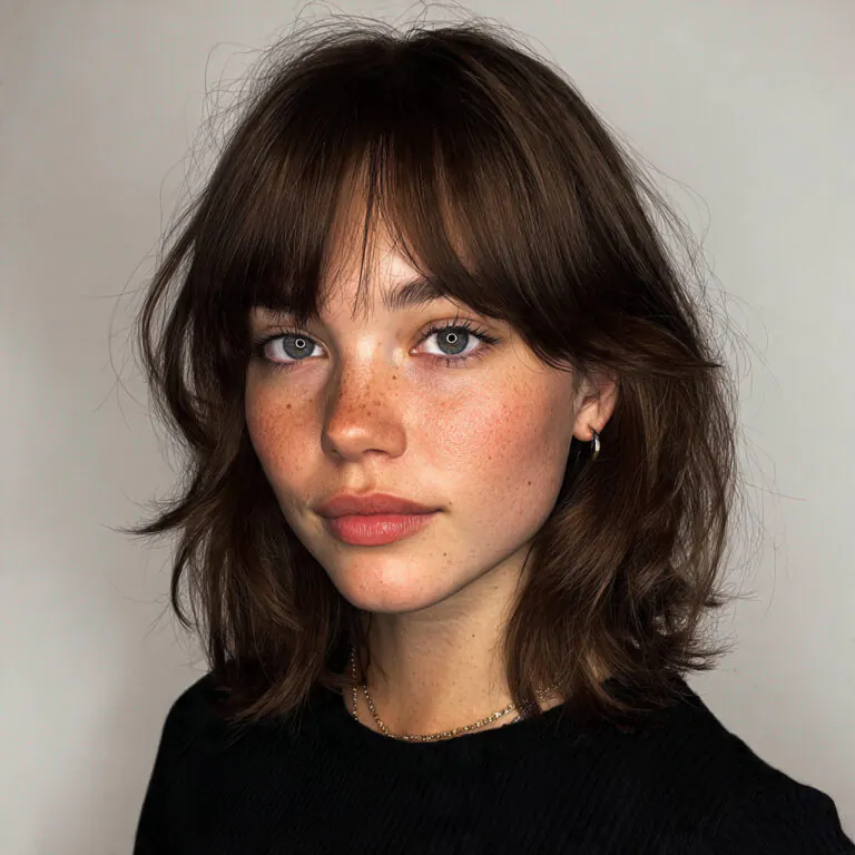 Curtain Bangs Short Hair: 15 Trending Hairstyle Ideas that You'll Love 21 Curtain Bangs Short Hair: 15 Trending Hairstyle Ideas that You’ll Love