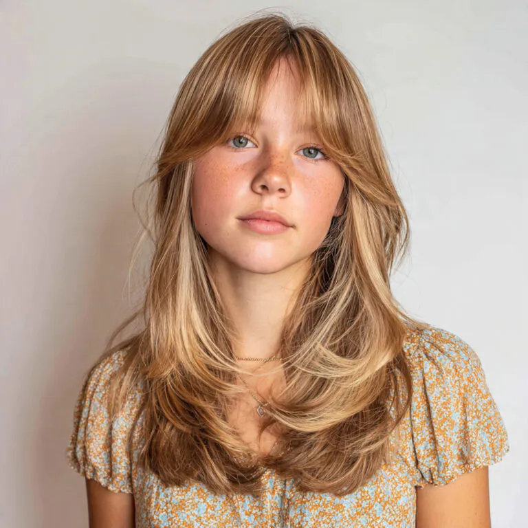 Curtain Bangs with Layers: 13 Trending Hair Ideas 22 curtain bangs with layers