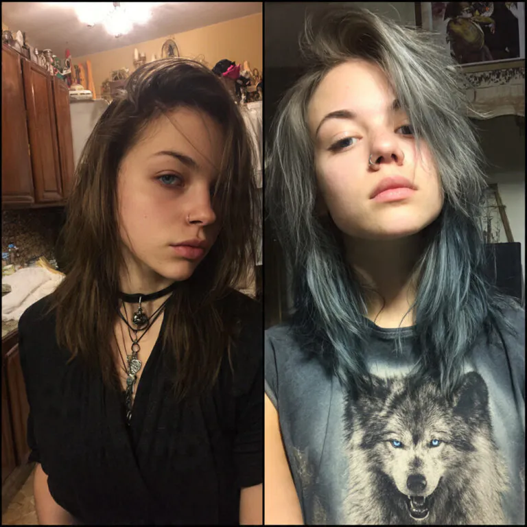 long wolf cut