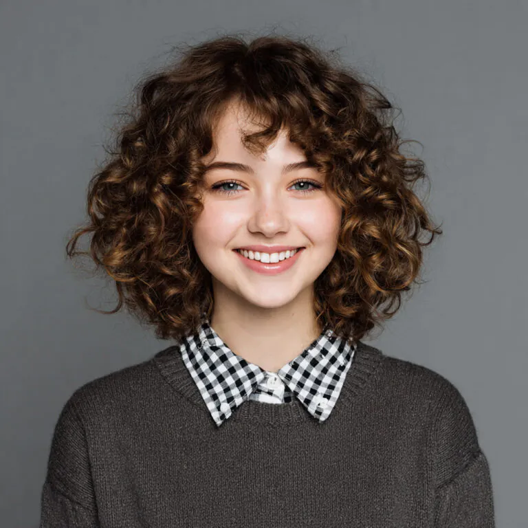 Curly Hairstyles For School