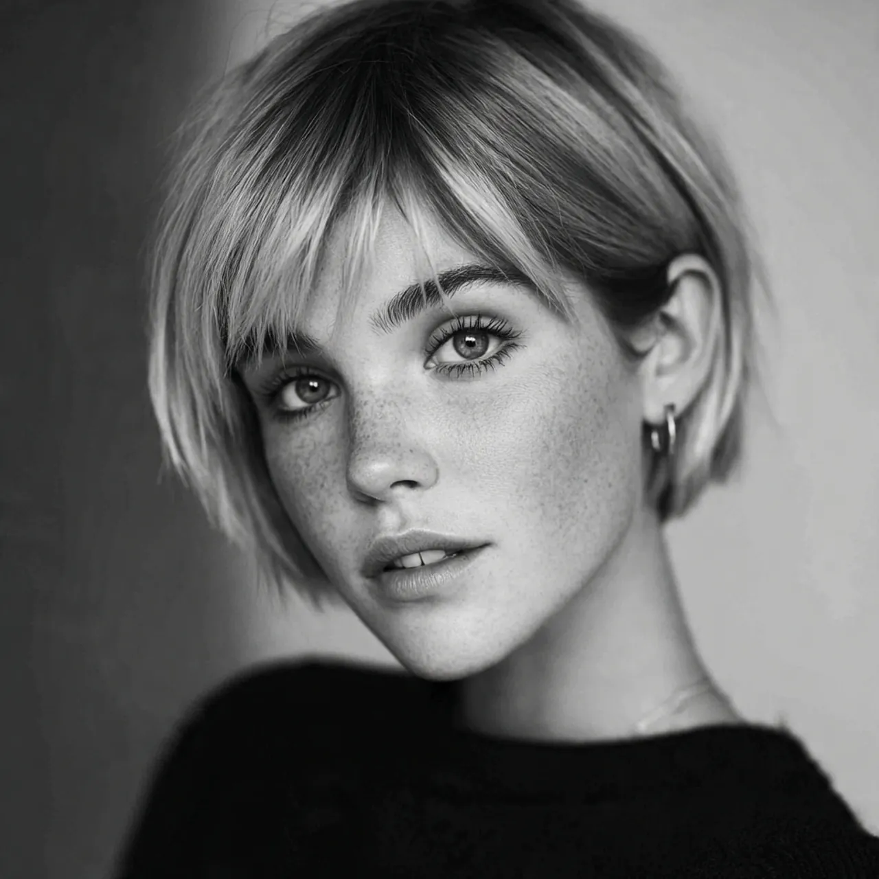 13 Trending Hairstyles Short Hair: Chic & Easy Ideas 6 blunt cut hairstyles short hair