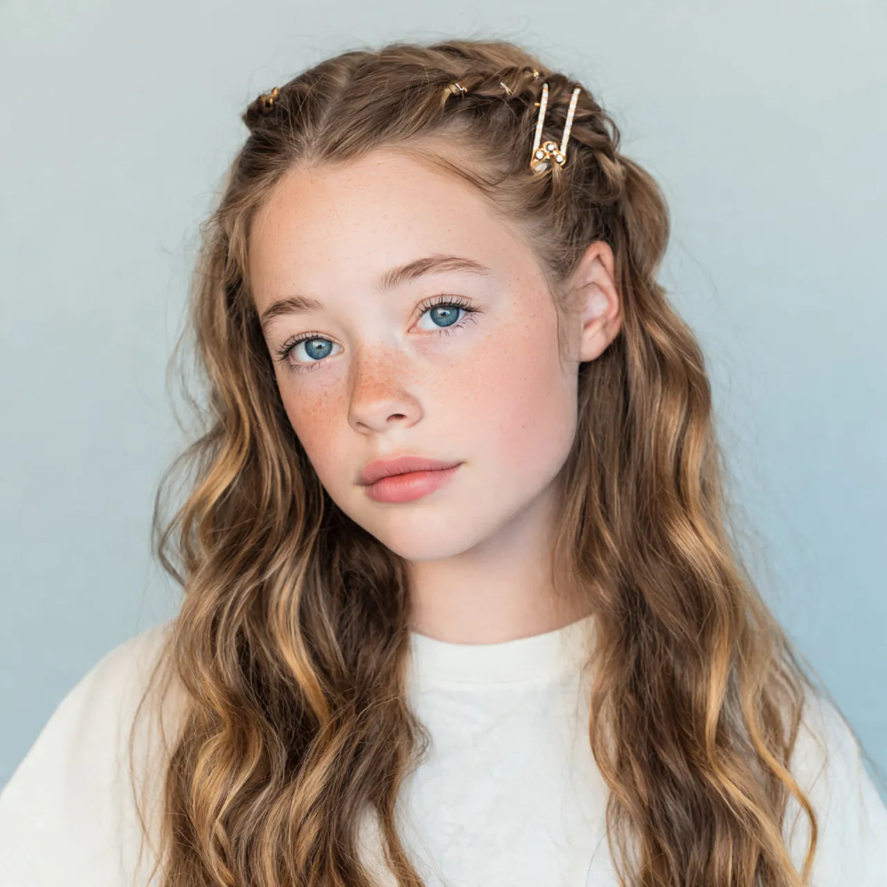 claw clip twist back to school hairstyles