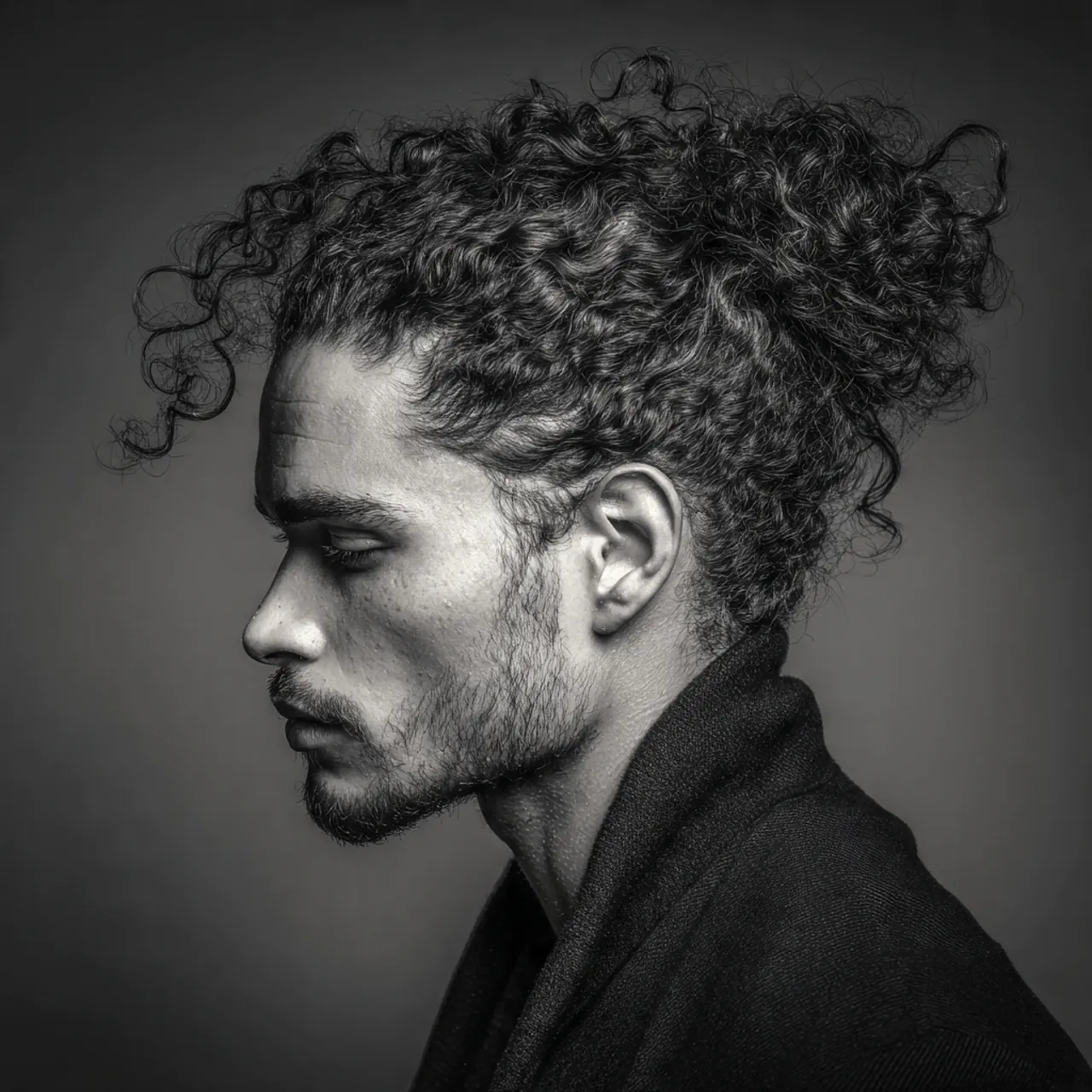 Curly Hairstyles Men: 17 Trendy Looks to Try 18 curly man bun hairstyles for men single high quali