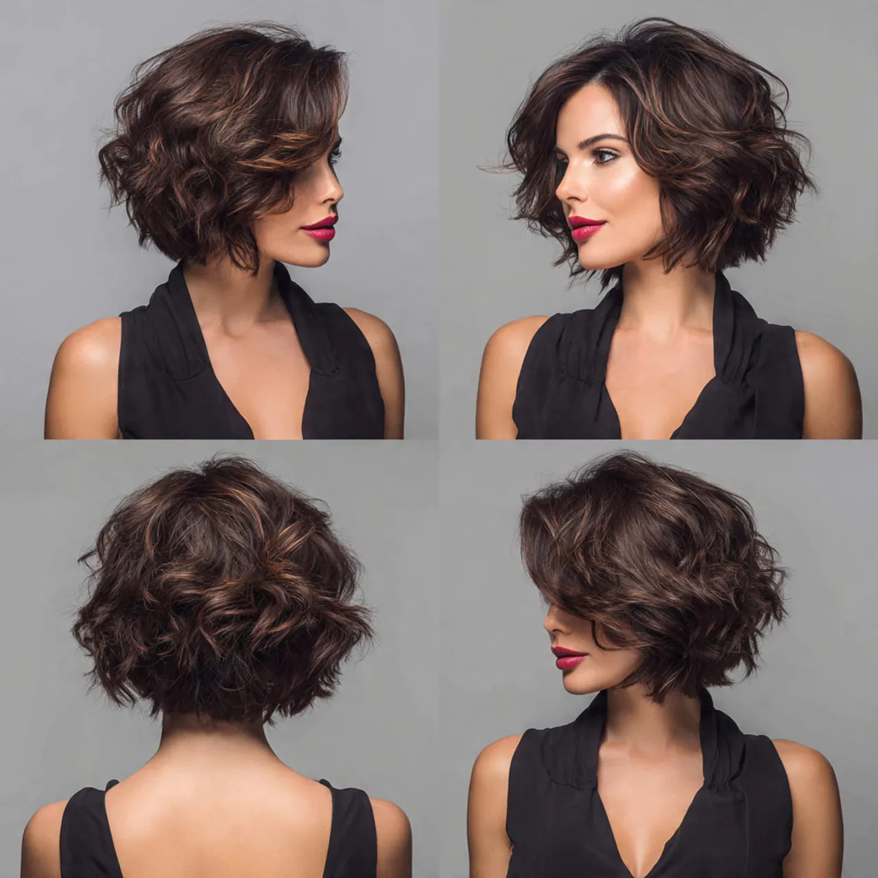 14 Trending Short Hairstyles for Thick Hair Chic Ideas that You'll Love 2 layered bob hairstyles for thick hair multiple vie