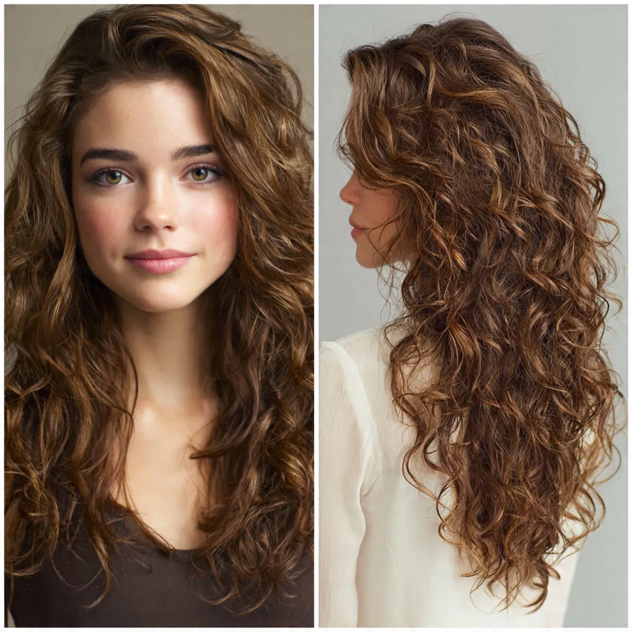 long layers hairstyles curly hair