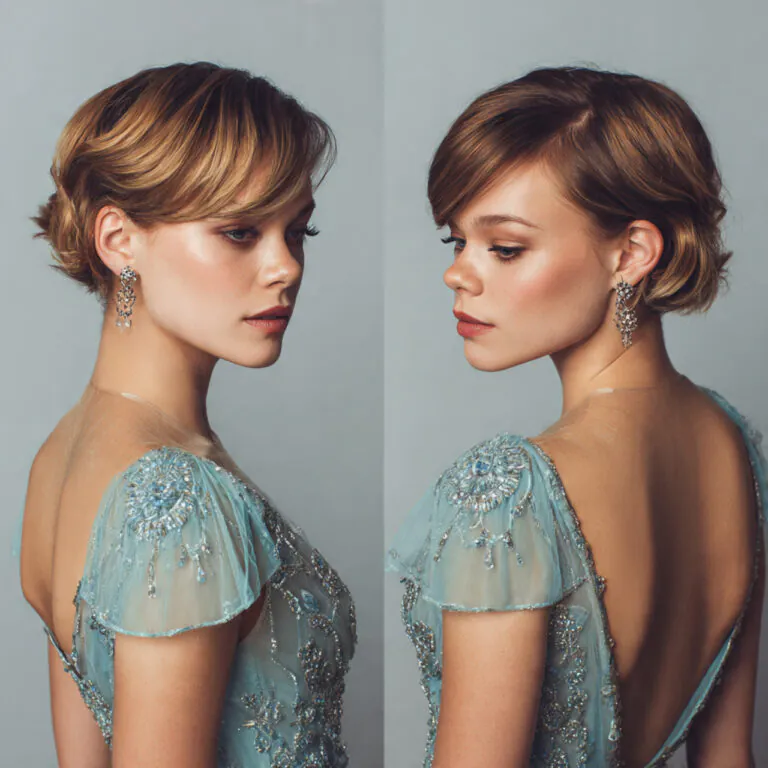 14 Trending Prom Hairstyles for Short Hair Glam Ideas that You'll Love 17 prom hairstyles for short hair
