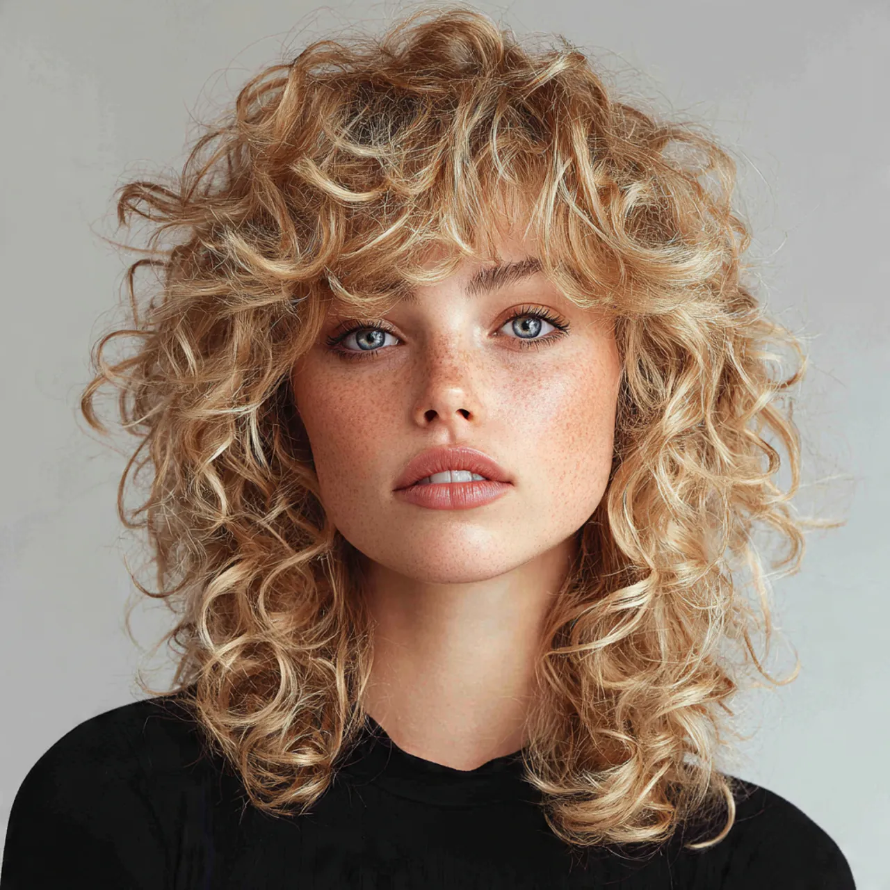 shag hairstyles curly hair