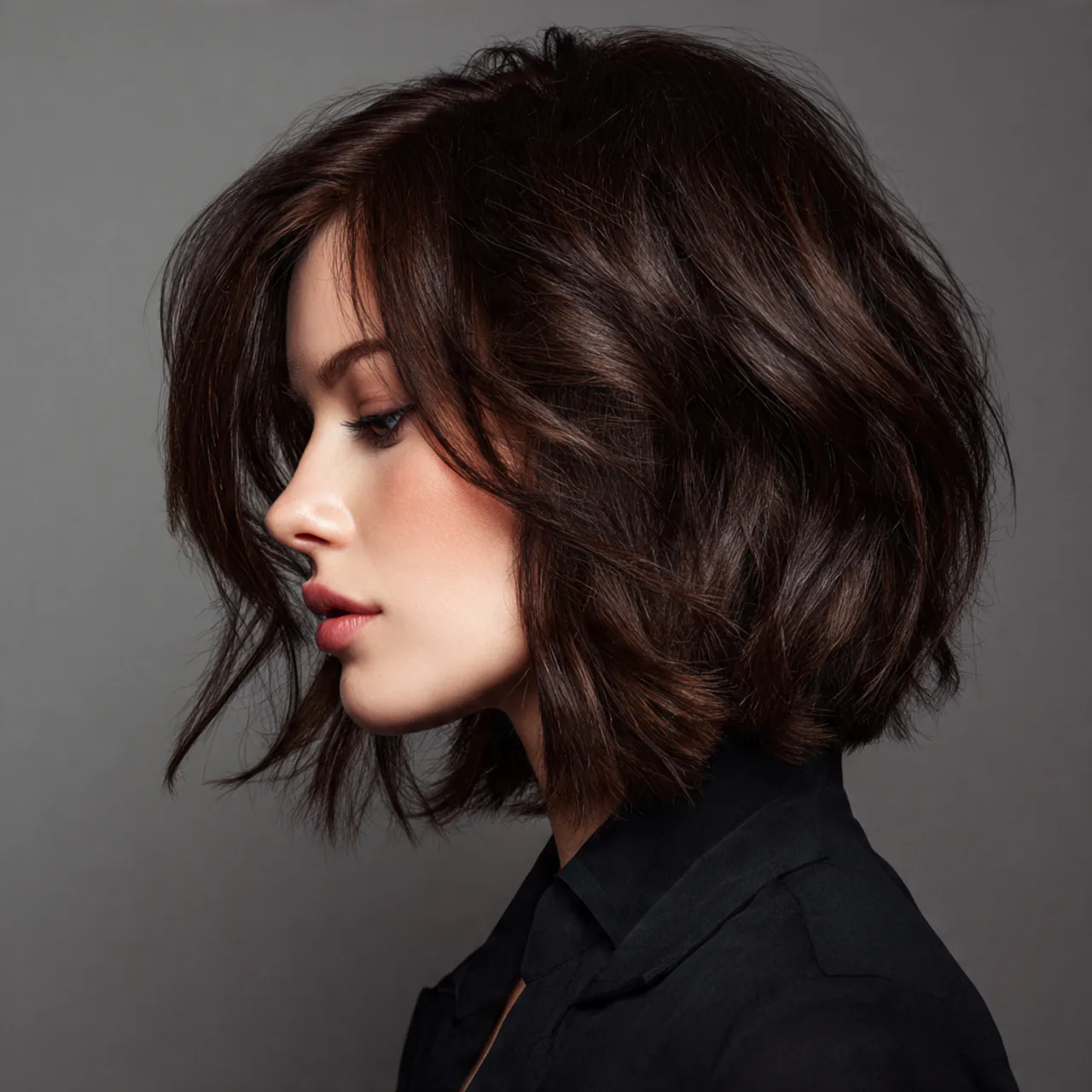 14 Trending Short Hairstyles for Thick Hair Chic Ideas that You'll Love 10 side parted hairstyles for thick hair professional