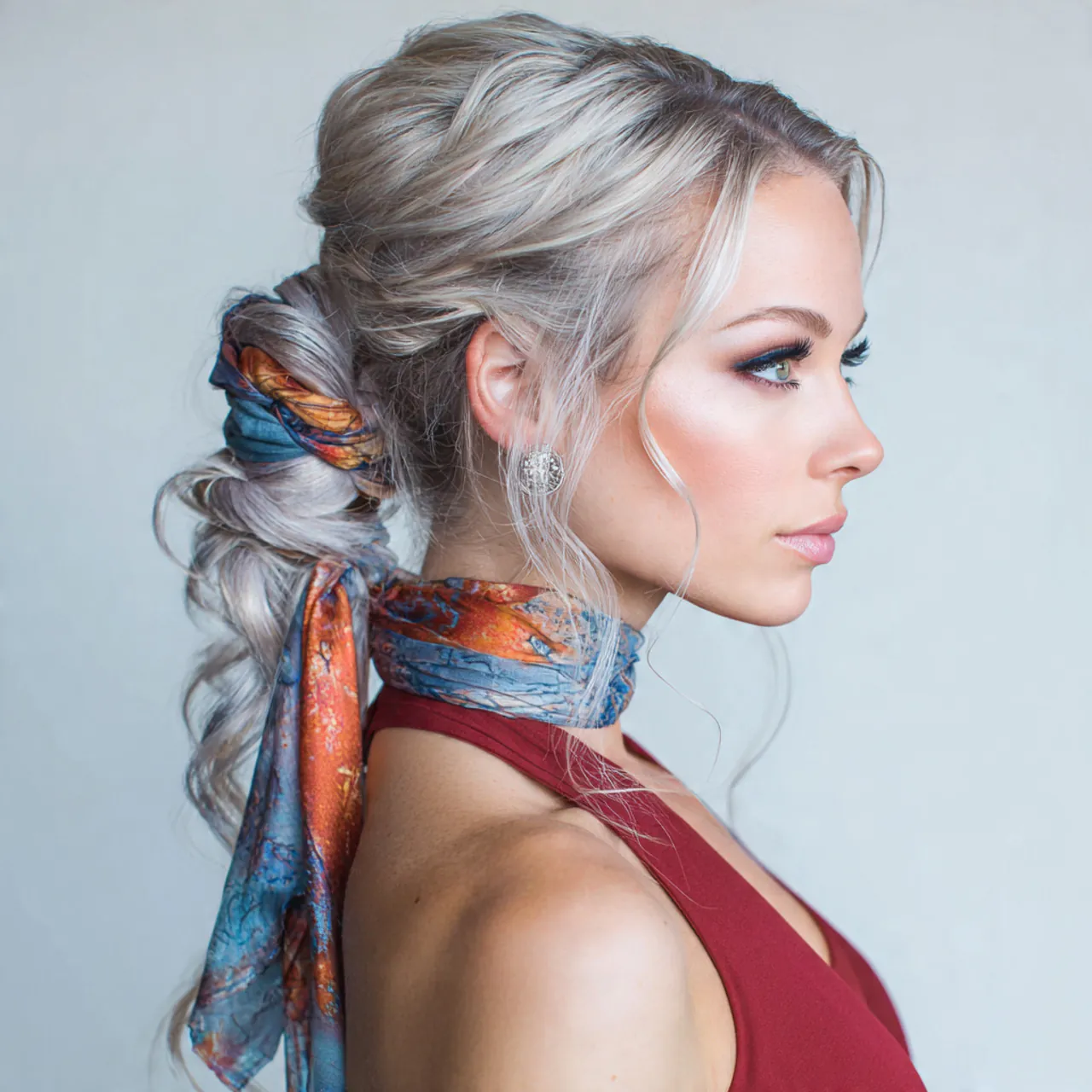13 Trending Side Ponytail Hairstyles for Every Occasion that You'll Love 7 side ponytail hairstyles with hair wrap