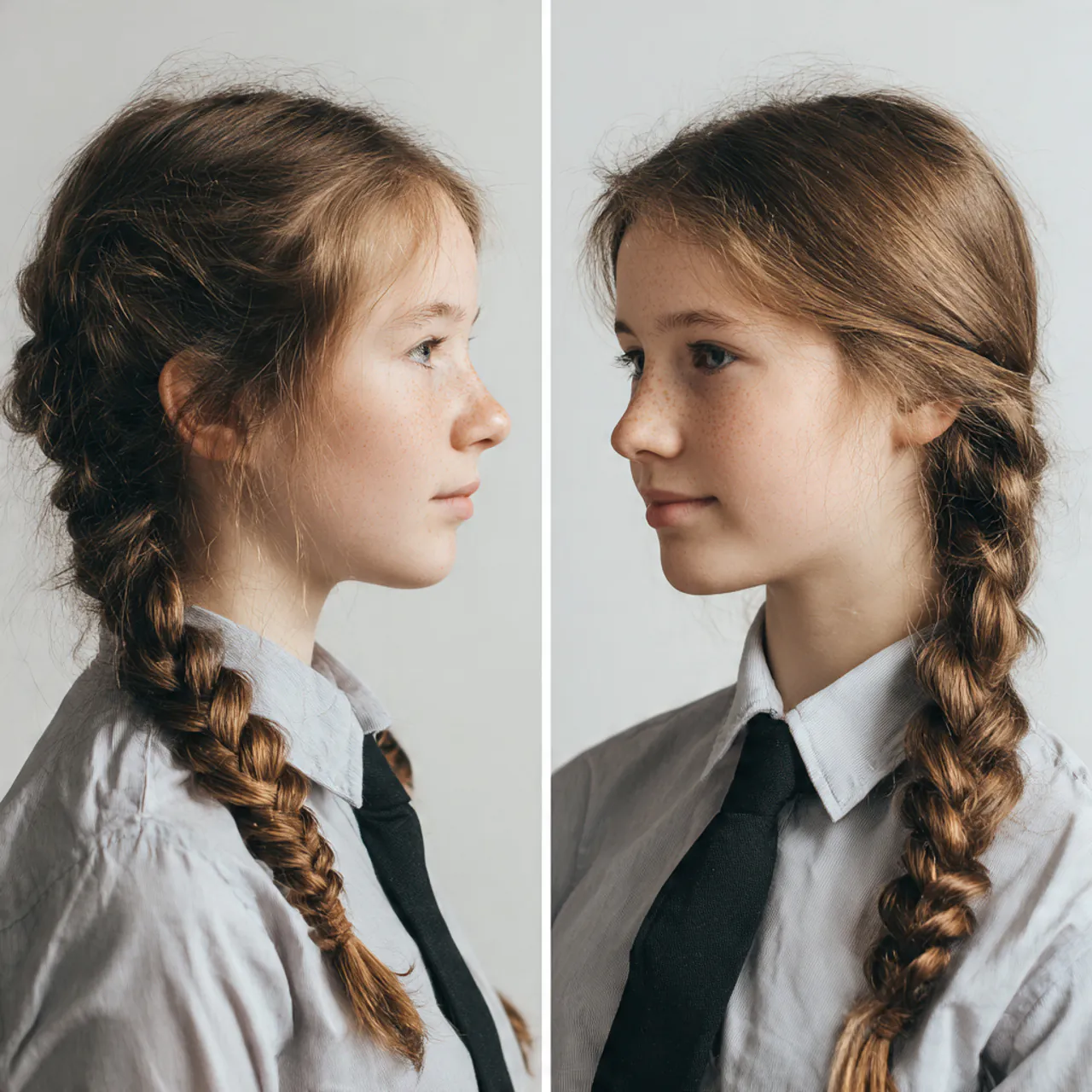 15 Trending Hairstyles for School Easy and Cute Daily Looks 11 single photo showing a quick and easy side braid h