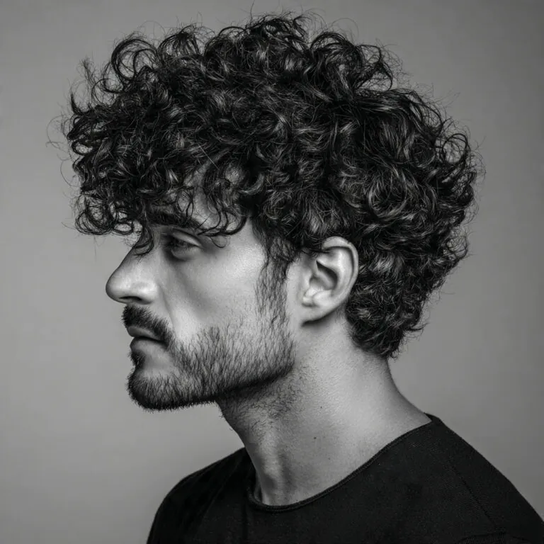 curly hairstyles men