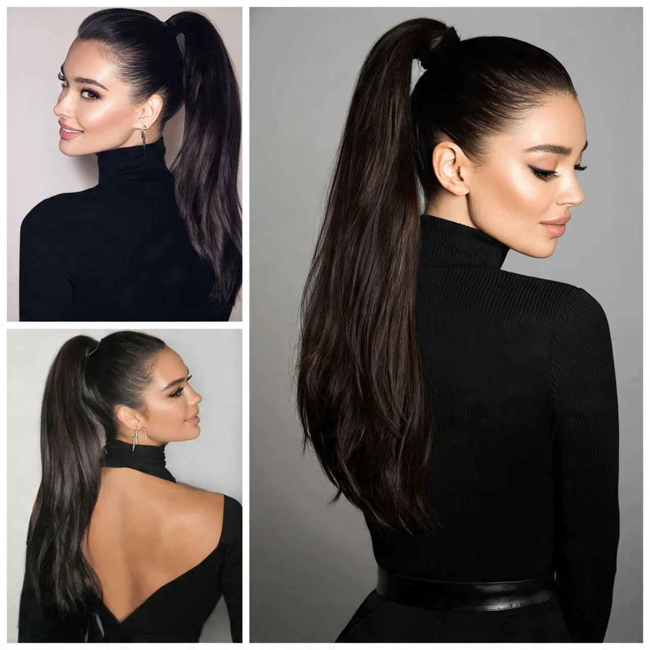 14 High Ponytail Hairstyles for Every Occasion that You'll Love 2 sleek high ponytail hairstyles 2
