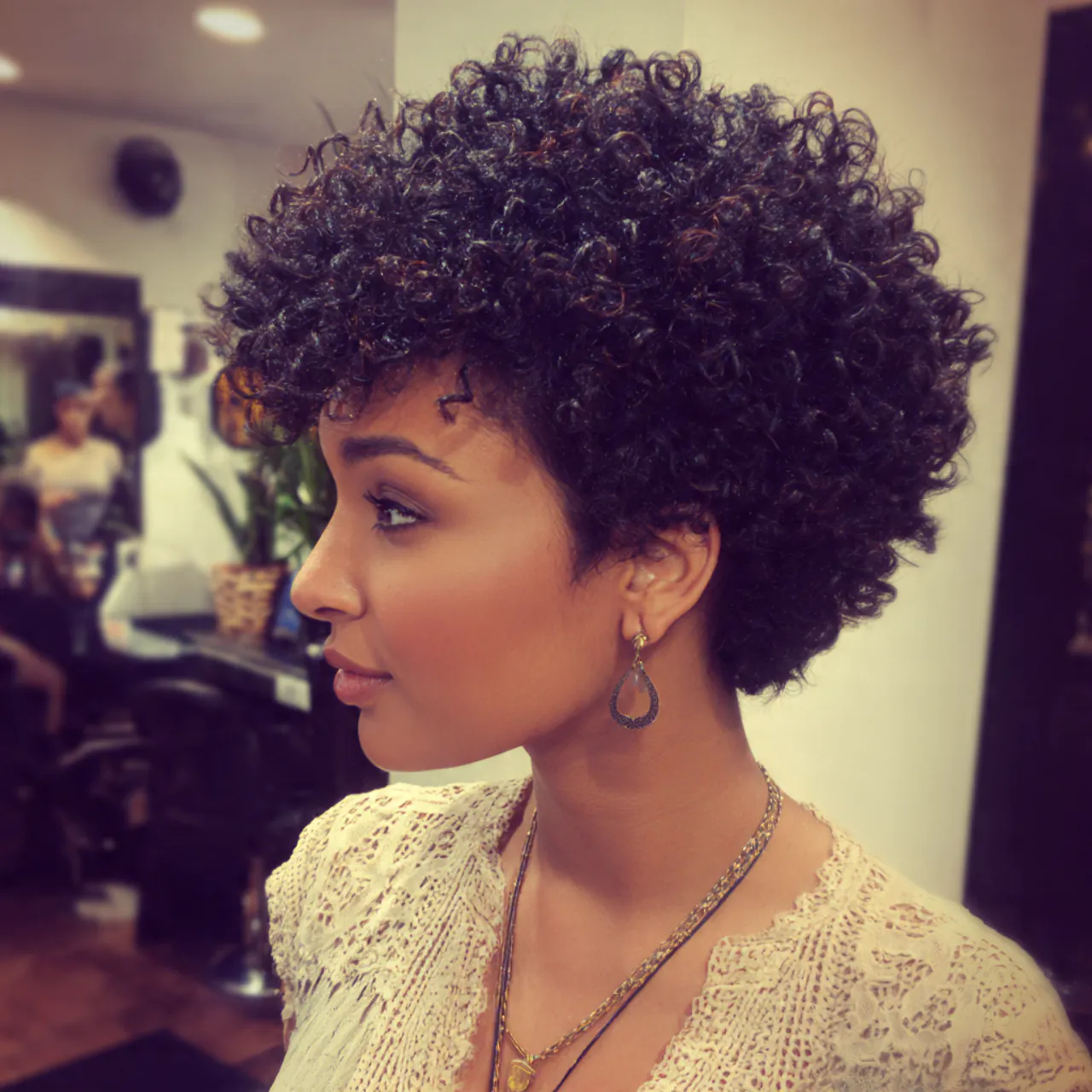 tapered cut hairstyles curly hair