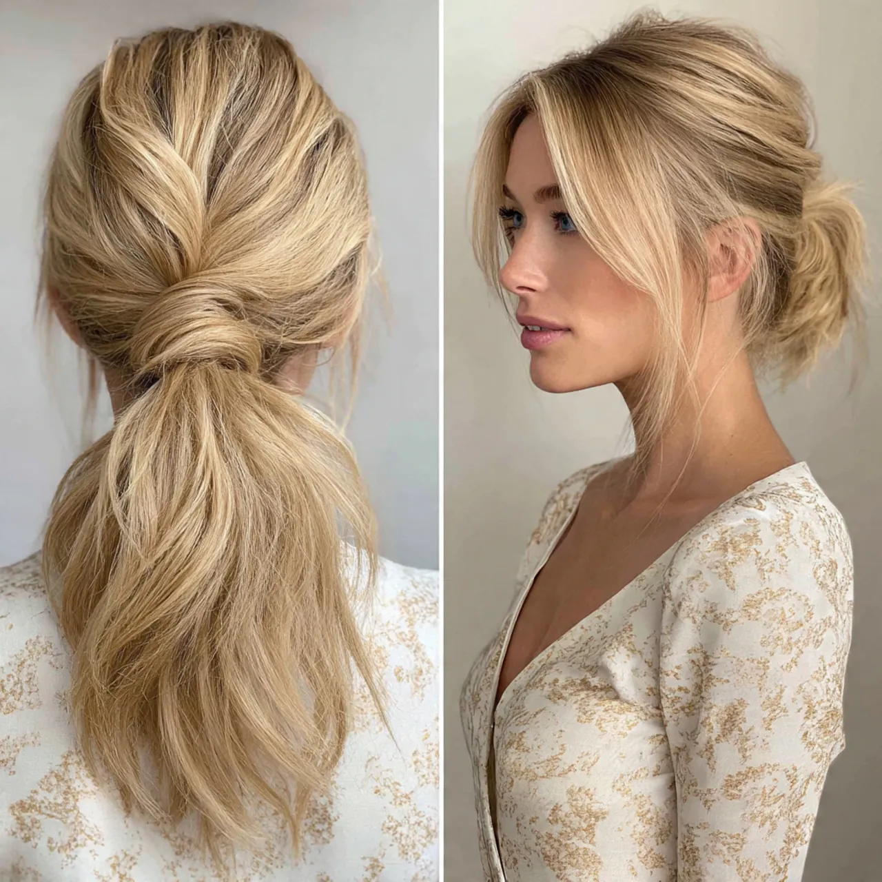 13 Trending Low Ponytail Hairstyles for Every Occasion that You'll Love 4 textured low ponytail hairstyles
