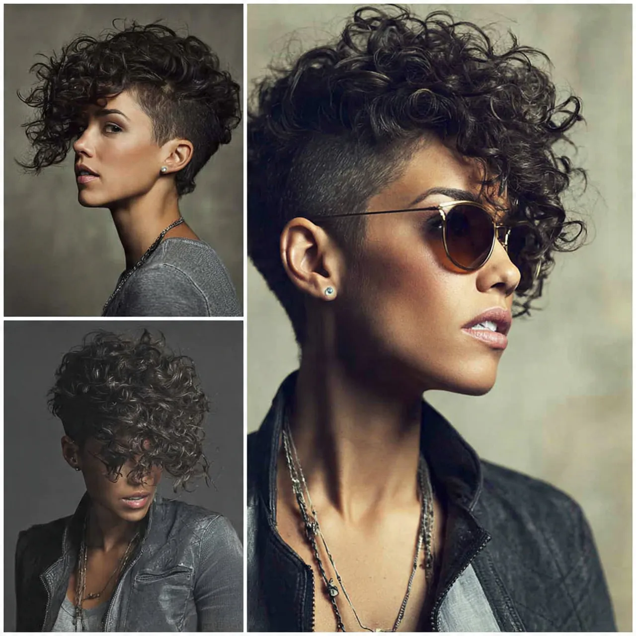 undercut hairstyles curly hair